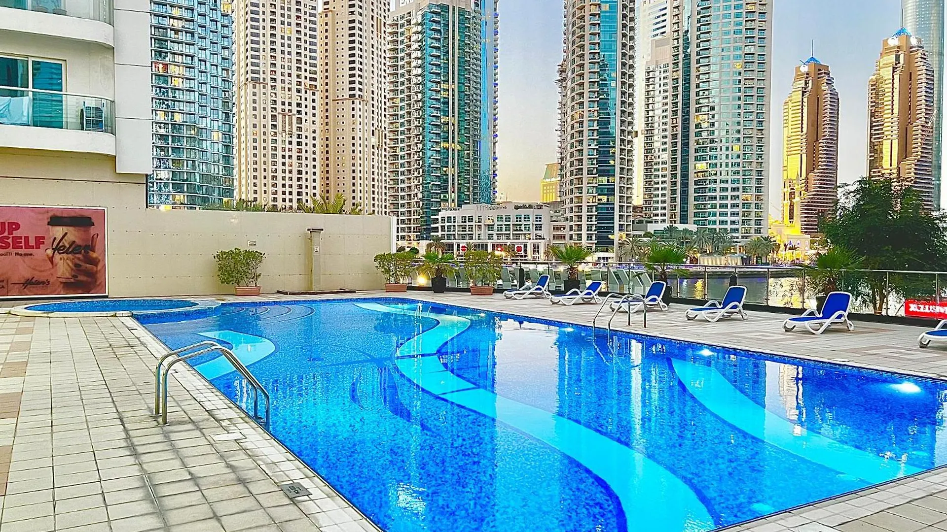 Stunning 2Br Marina View Apt Close To Jbr Dubai 0*,  United Arab Emirates