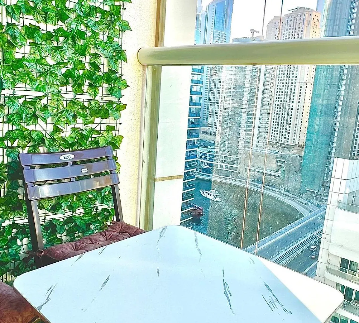 Stunning 2Br Marina View Apt Close To Jbr Dubai 0*,
